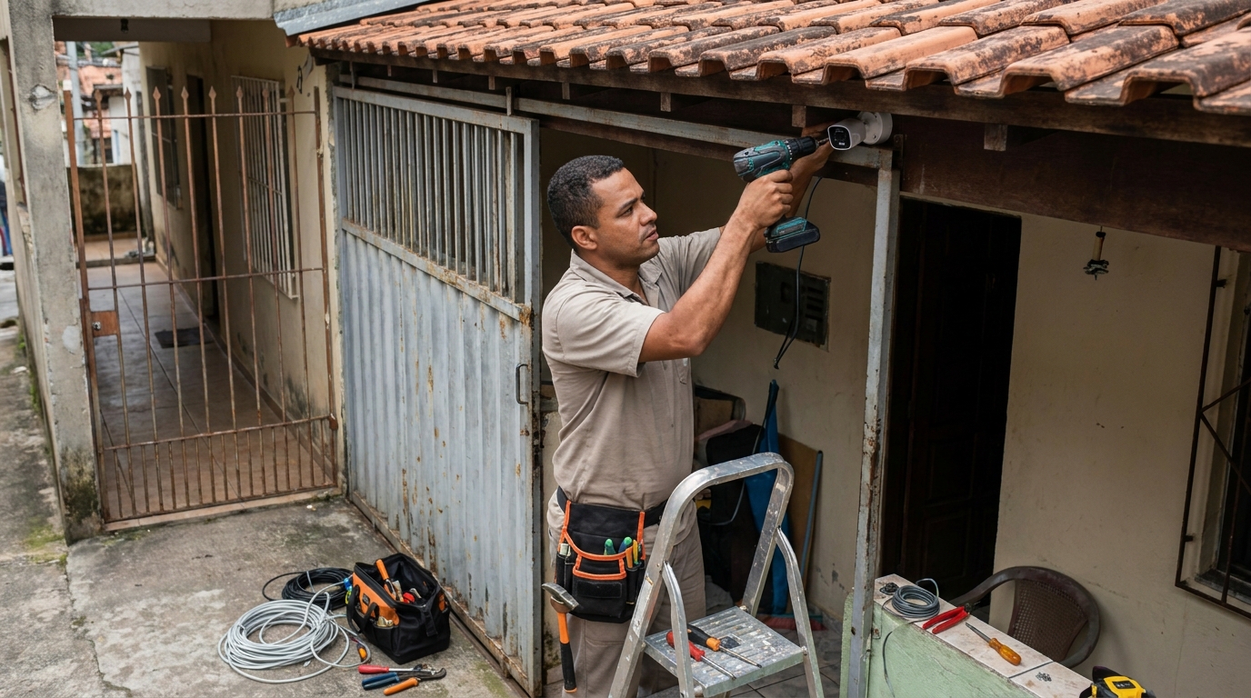 Instalacao de cameras de seguranca em Guarulhos‑SP