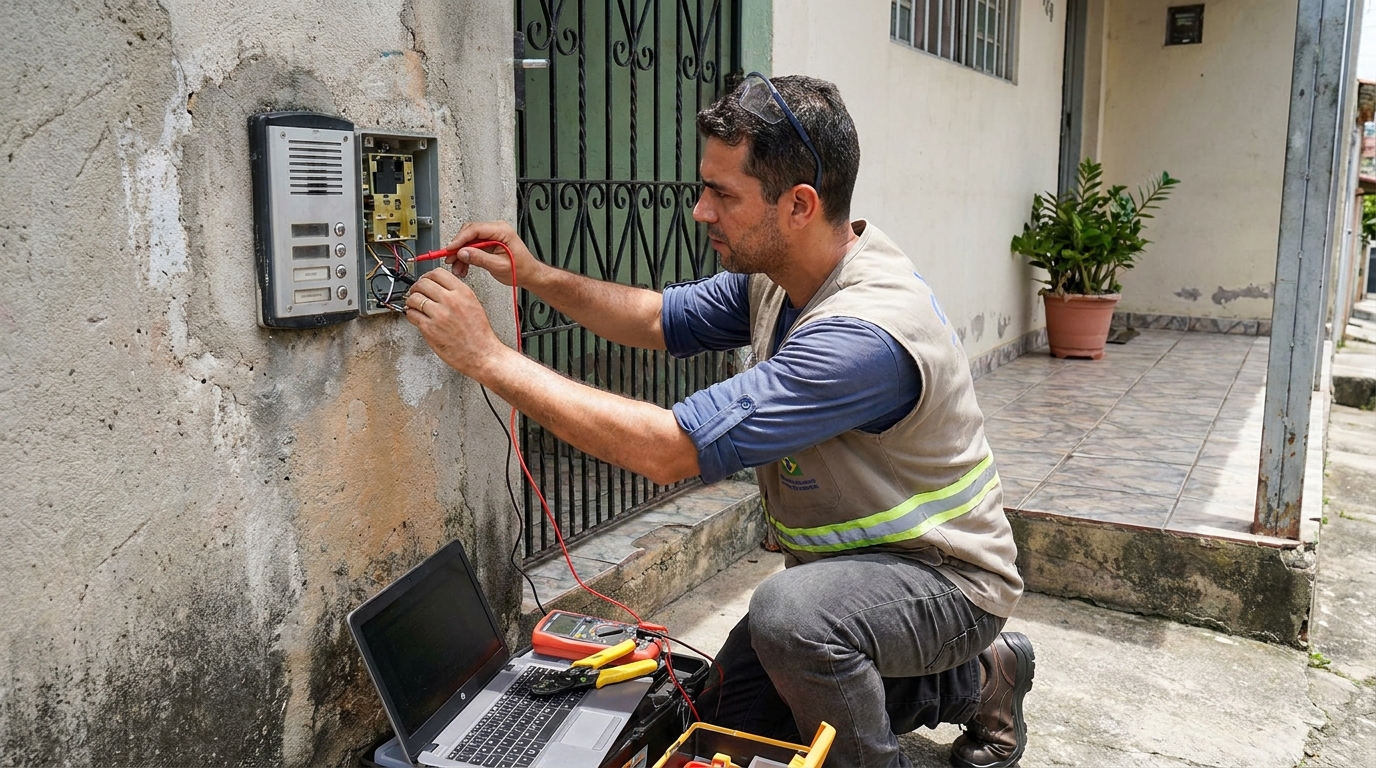 Reparo de interfone em Guarulhos‑SP